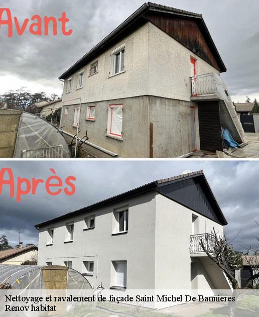 Nettoyage et ravalement de façade  46110